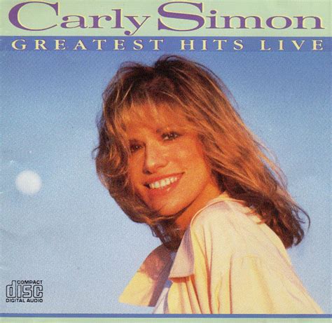 Carly Simon - Greatest Hits Live (CD) | Discogs