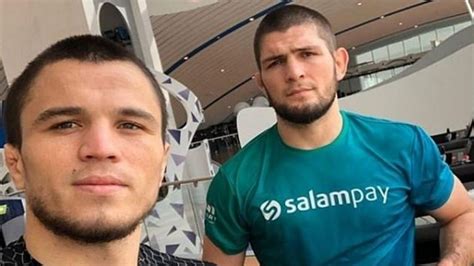 Khabib Nurmagomedov Translates For Cousin Umar Nurmagomedov at UFC ...