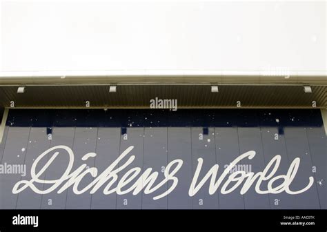 Chatham Docks, Kent, England: Dickens World exterior shots. A museum in ...