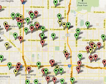 Phoenix Homicide Map