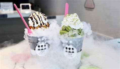 Enjoy The Last Weeks Of Summer With An Ice Cream From The Shop That Uses A Liquid Nitrogen Recipe