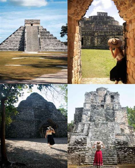 Pyramids + Best Mayan Ruins In Yucatan & Mayan Ruins Yucatan Map