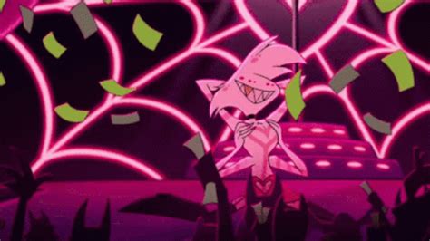 Angel Dust Hazbin Hotel GIF - AngelDust HazbinHotel Hazbin - Discover ...