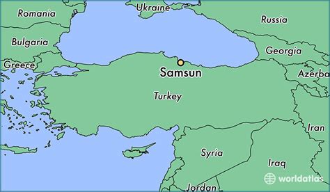 Where is Samsun, Turkey? / Samsun, Samsun Map - WorldAtlas.com