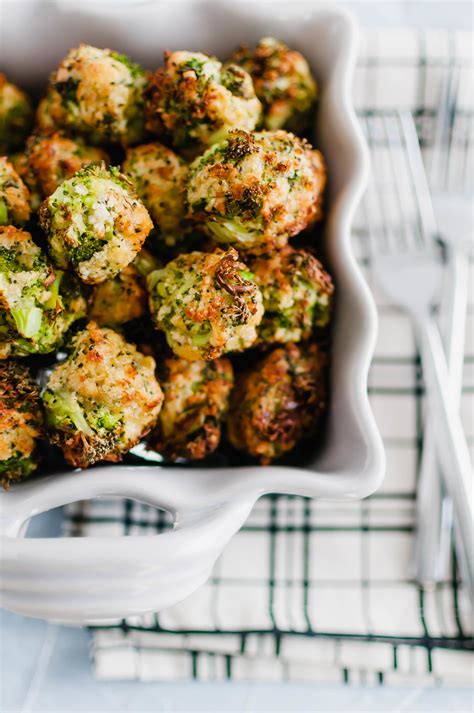 Air Fryer Broccoli Cheese Bites - Meg's Everyday Indulgence