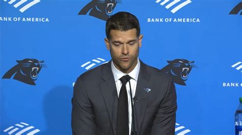 Carolina Panthers head coach Dave Canales breaks down in tears in ...