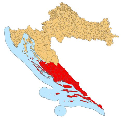 File:Dalmatia map municipalities.png - Wikimedia Commons