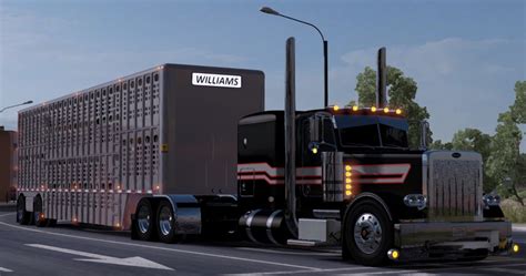 Peterbilt Classic Stand V Truck Skin - ATS Mod | American Truck Simulator Mod