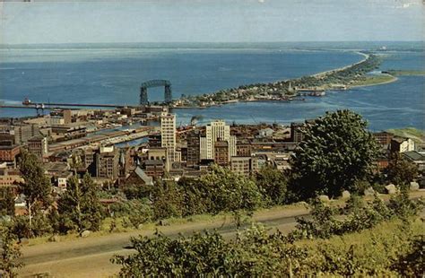 View from the Skyline Boulevard Duluth, MN