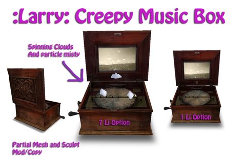 Second Life Marketplace - :Larry: Creepy Music Box