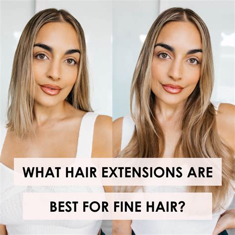 What Hair Extensions Are Best For Thin Hair? - CASHMERE HAIR