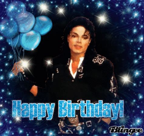 happy birthday michael jackson Picture #125893149 | Blingee.com