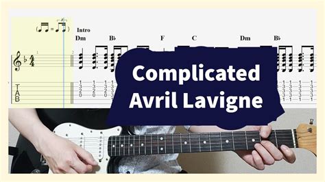 Avril Lavigne - Complicated Guitar Cover with Tab Chords - Chordify