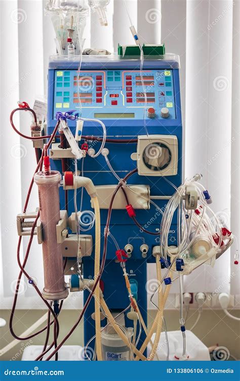 Hemodialysis Machine In A Modern Dialysis Center Editorial Image | CartoonDealer.com #133859164