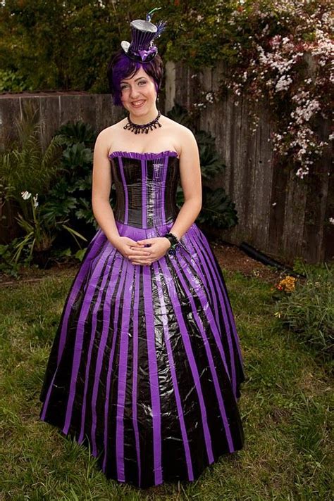 create-o-matic: #337 The Duct Tape Prom Dress | Duct tape prom dress, Duck tape dress, Duct tape ...