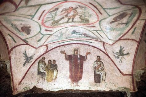 Vatican unveils new frescoes in the Catacombs of Priscilla; possible evidence for women priests ...