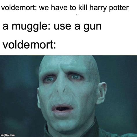 Surprised Voldemort - Imgflip