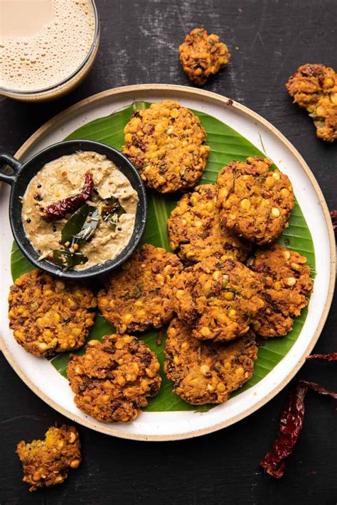 Super Crispy Masala Vada (Dal Vada/ Paruppu Vadai) - My Food Story