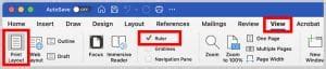 How to Use the Ruler in Word for Mac