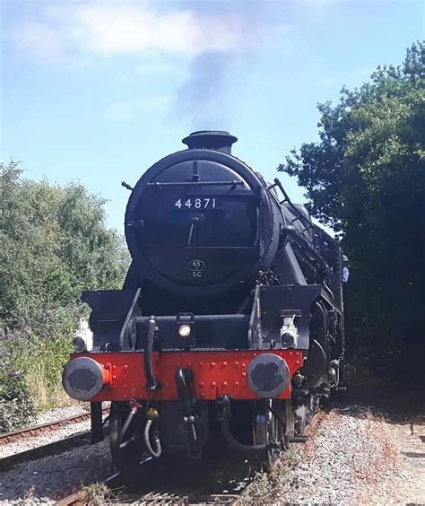 When the LMS 'Black 5' 44871 steam locomotive came to Cornwall - in pictures - Cornwall Live