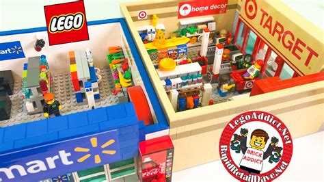 LEGO TARGET SUPERSTORE With a Peak of WALMART By Brick Addict - YouTube