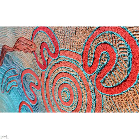 Awabakal Parai Acknowledgement Series 1 artwork by Saretta Fielding ...