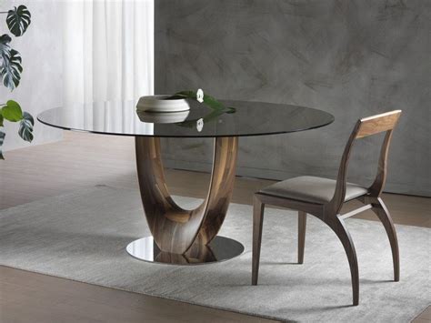 AXIS | Mesa redonda By Pacini & Cappellini diseño Stefano Bigi | Mesa ...