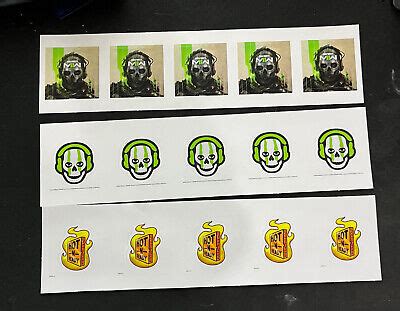 LITTLE CAESARS CALL of Duty Modern Warfare II Stickers 15 Total COD MW2 ...