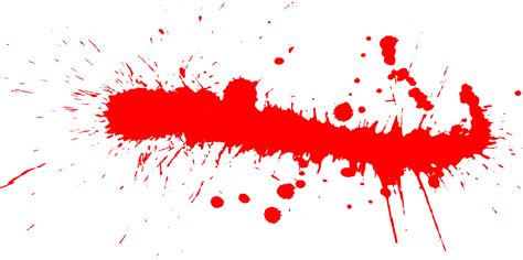 15 Red Paint Splatters (PNG Transparent) | OnlyGFX.com