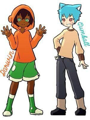 The Amazing World of Gumball Darwin Anais Anime Imagination creativity over-fancy mi… | The ...