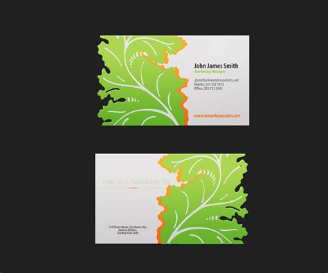 Bold, Modern, Landscape Business Card Design for a Company by ArtSamurai | Design #1108328