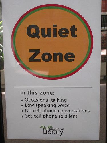 In the Quiet Zone... | Library signage, Quiet, Library displays