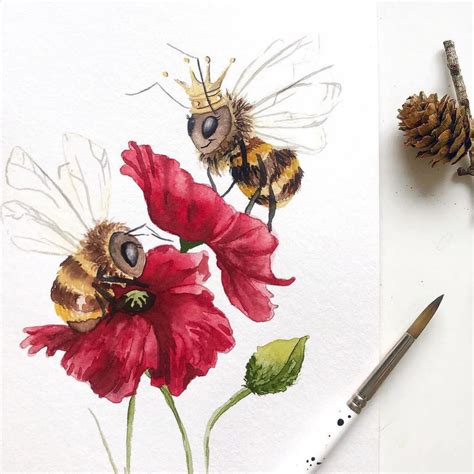 30 Best Bee Illustration Ideas You Should Check