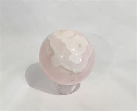 PINK CALCITE Sphere// Calcite Sphere// Crystal Sphere// Healing Gemstone// Crystal Ball// Home ...