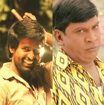 Kaththi Sandai has two comedians Vadivelu and Soori