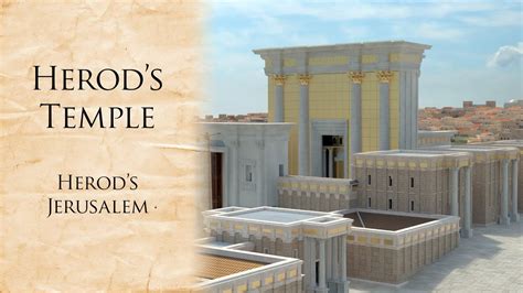 Herod's Temple, Herod's Jerusalem - YouTube