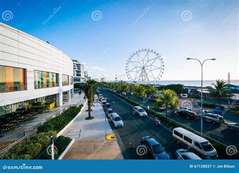 The Exterior of the Mall of Asia and Ferris Wheel, in Pasay, Met ...