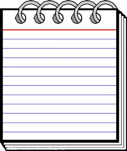 Free Notepad Cliparts, Download Free Notepad Cliparts png images, Free ClipArts on Clipart Library