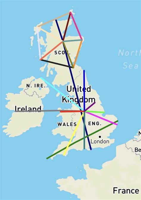 Interactive Map of UK Leylines