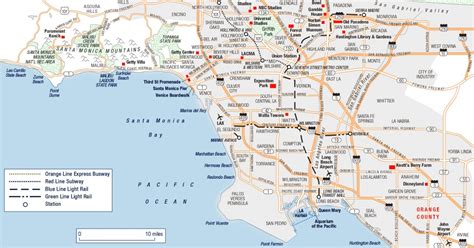 Los Angeles Maps | California, U.s. | Maps Of L.a. (Los Angeles) - Printable Map Of Los Angeles ...