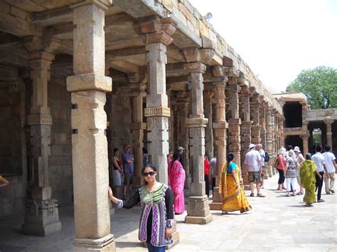 Qutub minar was no less to take a view. Here's the interior of the ...