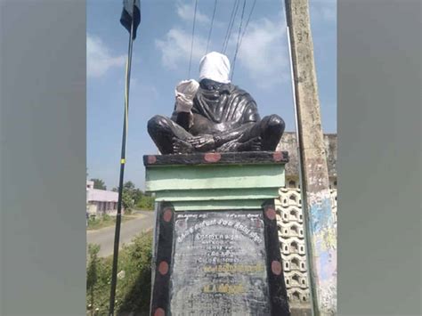 Statue of Periyar vandalised in Tamil Nadu