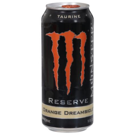 Monster Energy Drink, Orange Dreamsicle, Reserve