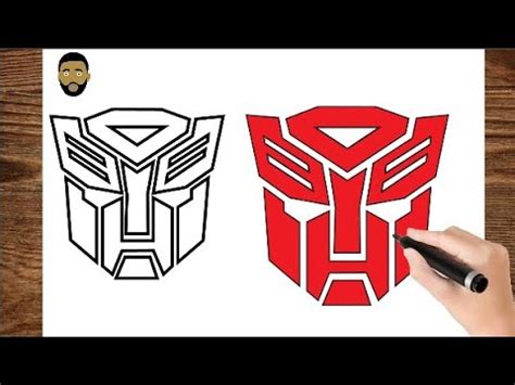 How To Draw Autobots Logo from Transformers - YouTube