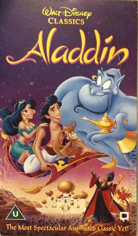 Disney Aladdin Vhs