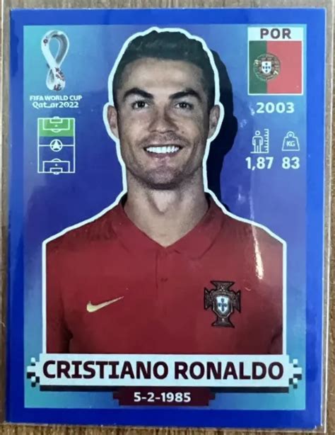 CRISTIANO RONALDO WORLD Cup Card and Sticker Lot $237.07 - PicClick