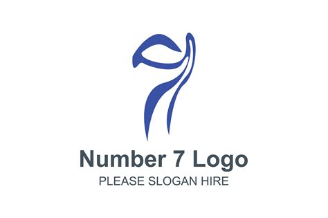 Number 7 Logo Graphic by Guardesign · Creative Fabrica