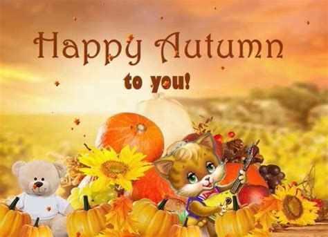 Wishing You Harvest Of Sweet Memories! Free Happy Autumn eCards | 123 ...