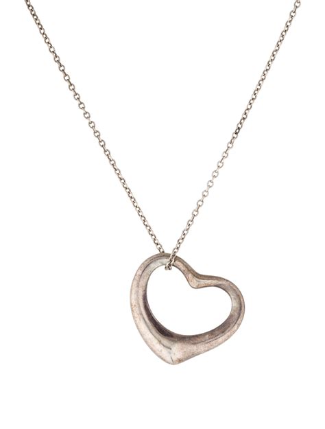 Tiffany & Co. Tiffany & Co Heart Necklace - Sterling Silver Pendant Necklace, Necklaces ...