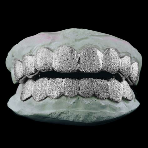 Shop Solid Gold Diamond Dust Grillz On Sale – Custom Gold Grillz